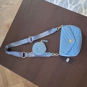 Quilted Crossbody,  coin purse 2 pc set